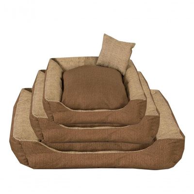 Cama Pet Bege /marrom Tam: P