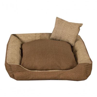 Cama Pet Bege /marrom Tam: P