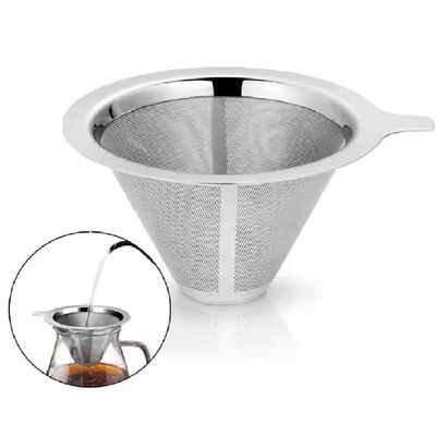 Coador De Inox Reutilizável – Mini Filtro De Café E Chá Sem Papel - Luxo E Elegância
