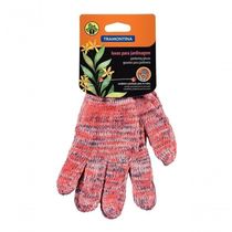 Luvas Para Jardinagem Tramontina Colorida Em Algodão