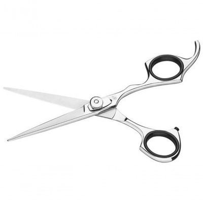 Tesoura Para Cabelo Tramontina Em Inox Com Fio Laser E Apoio Fixo Para Dedo 6"