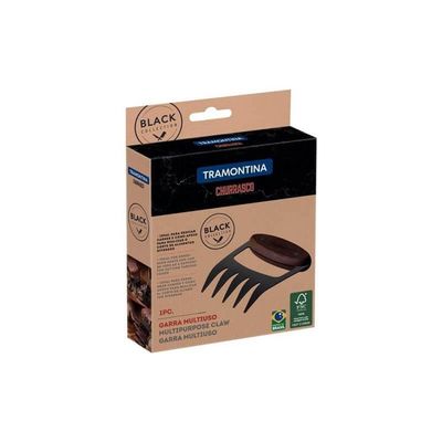 Garra Multiuso Tramontina Churrasco Black Em Aço Inox