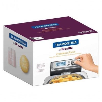 Fritadeira Elétrica Tramontina By Breville Smart 7 Funções 4 L 127 V