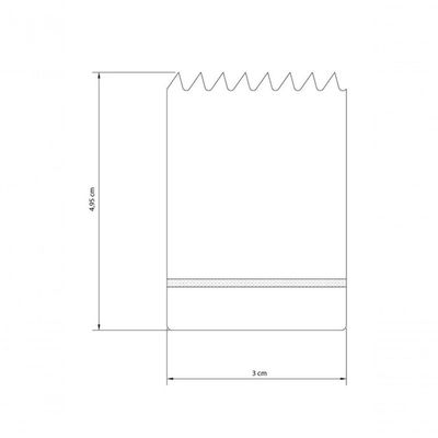 Serra Copo Bi-metálica Tramontina 30 Mm " Master Dentes De Aço Rápido Hss
