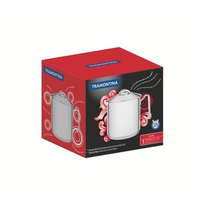 Fervedor Tramontina Solar 14cm Em Aço Inox Com Fundo Triplo 2 Litros