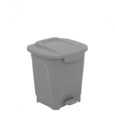 Lixeira Tramontina T-force Cinza 15 L