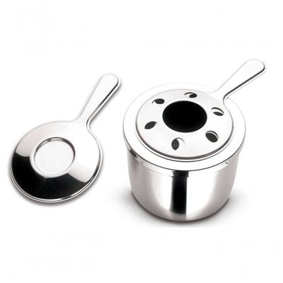 Fogareiro Para Rechaud Tramontina Em Aço Inox Com Regulador De Chama