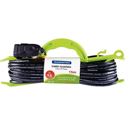 Extensão Cabide 1,5mm² 10 A Tramontina 15m