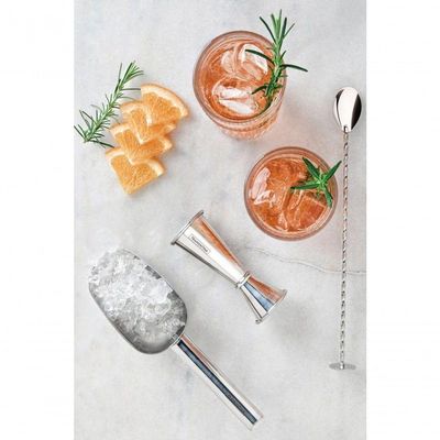 Dosador Duplo Para Bebidas Tramontina 25 E 50ml Em Aço Inox