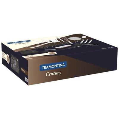 Kit Chef Tramontina Century Com Lâminas Em Inox Com Maleta 20 Peças