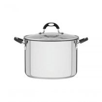 Espagueteira Tramontina Astro Silicone 24cm Em Inox Com Tampa De Vidro