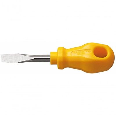 Chave De Fenda Toco Tramontina Master Yellow " Com Ponta Chata