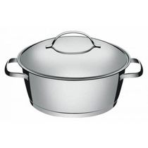 Caçarola Rasa Tramontina Allegra Aço Inox 22 Cm 3,3 L