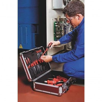 Chave De Fenda Isolada Iec 60900 Ponta Chata 5x150mm Tramontina Pro