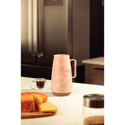 Bule Térmico Tramontina Exata 500ml Marmorizado Rosa
