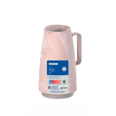 Bule Térmico Tramontina Exata 500ml Marmorizado Rosa