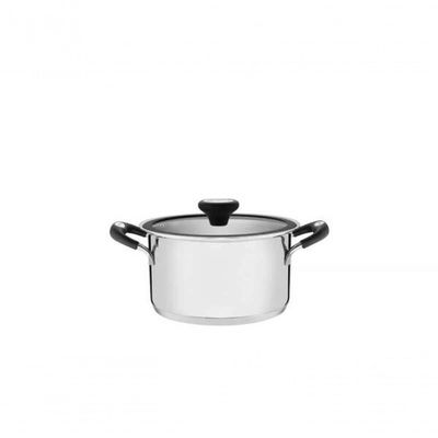 Caçarola Funda Tramontina Solar Silicone 16cm Em Aço Inox