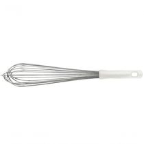 Batedor Manual Tramontina Em Aço Inox Com Cabo Em Polipropileno Branco 45 Cm