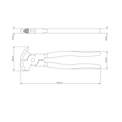 Alicate Fazendeiro Tramontina 10" Master Empunhadura Em Pvc