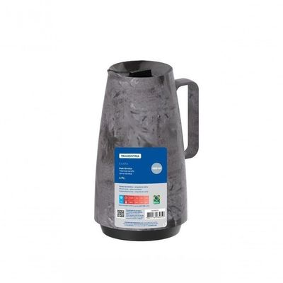 Bule Térmico Tramontina Exata 500ml Marmorizado Cinza