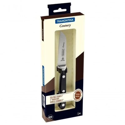 Faca para Legumes e Frutas Tramontina Century Aço Inox Cabo Policarbonato 3