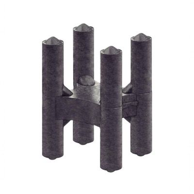 Espaçador Plástico Tramontina Tipo Cadeirinha 25x30mm Para Ferragens Saco Com 100 Unidades