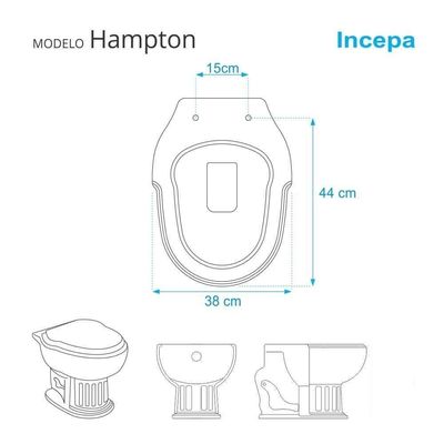 Tampa De Vaso Poliéster Hampton Vermelho Transparente Para Louça Incepa