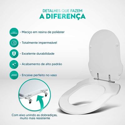 Tampa De Vaso Poliéster Hampton Vermelho Transparente Para Louça Incepa