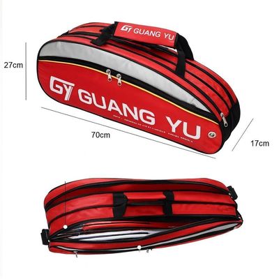 Mochila Raqueteira Multiuso Bolsa Esportiva Dupla Raquete Beach Tenis Badminton Bolsos Alca