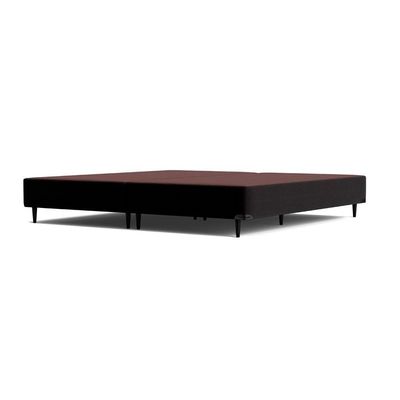 Base Sommier Camurça Preto Queen (158x198x23) - Ortobom
