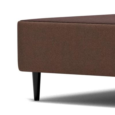 Base Sommier Camurça Bege Queen (158x198x23) - Ortobom