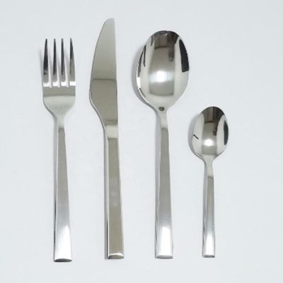 Kit Faqueiro Premium 24 Maleta Peças Conjunto Talheres Inox Estojo Madeira Completo Luxo