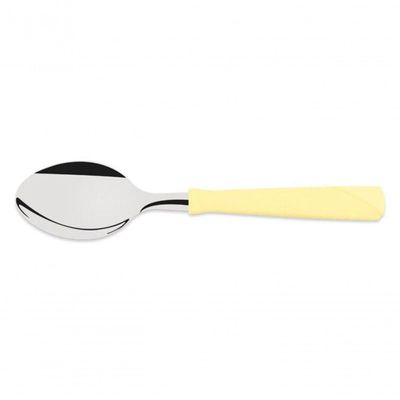 Colher De Mesa Tramontina Inox New Kolor Creme