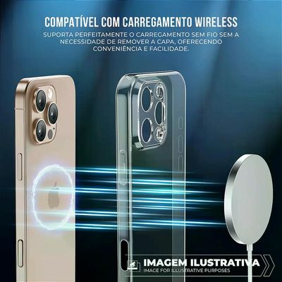 Capa para Samsung Galaxy S24 Plus - Crystal Slim - NÃO AMARELA - Gshield