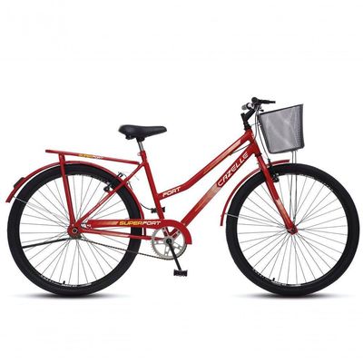 Bicicleta Aro 26 Colli Cazelle Fort Vermelho