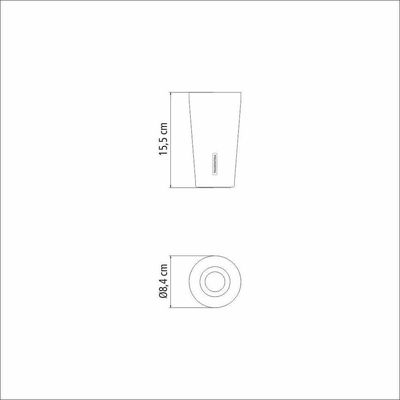 Copo Térmico Em Aço Inox Tramontina Exata Sem Tampa 420ml