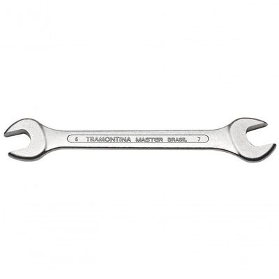 Chave Fixa Tramontina Master 6x7mm Corpo Em Aço Especial Cromado