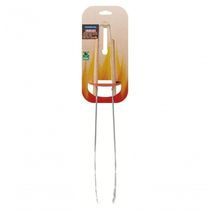 Pegador Para Carvão Tramontina Churrasco 47,3cm Aço Inox E Cabo De Madeira