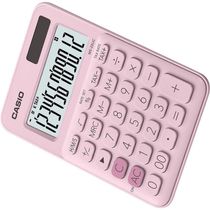 Calculadora De Mesa Casio Ms20uc 12 Dígitos Rosa Claro