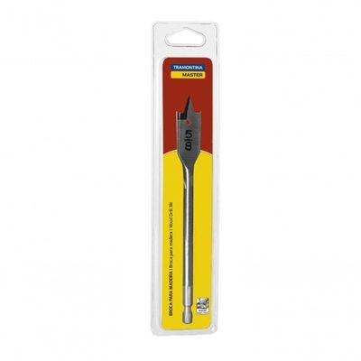 Broca Para Madeira Com Ponta Chata 1.1-4" 150 Mm Tramontina Master Em Aço