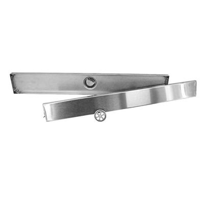 Ralo Invisivel Linear 60cm Aço Inox Anti Odor Anti Inseto Banheiro Lavabo Resistente