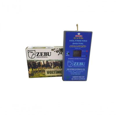 Voltimetro Digital Para Cerca Elétrica Zebu Tensão Até 15000v