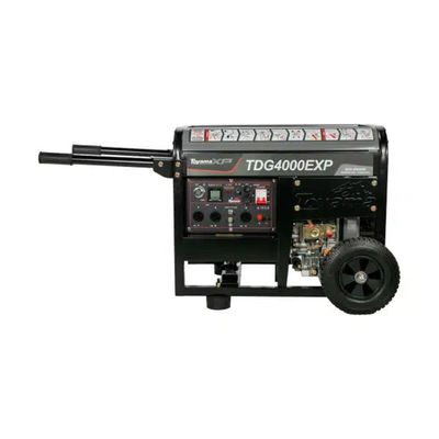 Gerador Diesel 3,3 Kva Monofásico Bivolt 115-230v Partida Elétrica Tdg4000exp Toyama