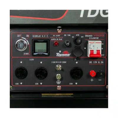 Gerador Diesel 3,3 Kva Monofásico Bivolt 115-230v Partida Elétrica Tdg4000exp Toyama