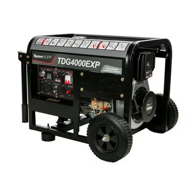 Gerador Diesel 3,3 Kva Monofásico Bivolt 115-230v Partida Elétrica Tdg4000exp Toyama