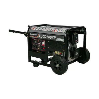 Gerador Diesel 2,2 Kva Monofásico Bivolt 115-230v Partida Manual Tdg2500xp Toyama