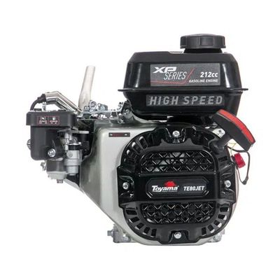Motor Gasolina Toyama Jet 8,1hp Com Escapamento Direto Partida Manual Te80jet-hs-xp