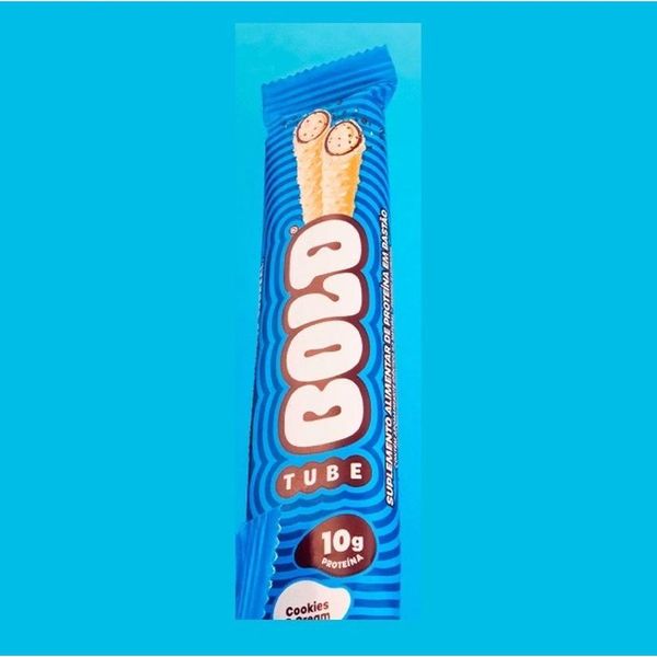 Bold Tube (40g) - Sabor: Cookies E Cream