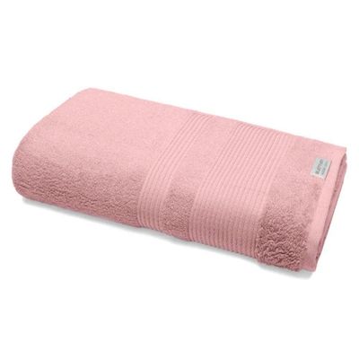 Jogo De Toalha Buettner Algodão Egípcio Nobre 5 Peças Aliance Dusty Rose E Branco