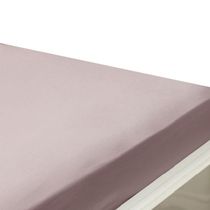 Lençol Tecebem Casal Malha C/ Elástico Liso 138mx188mx30cm Rosinha